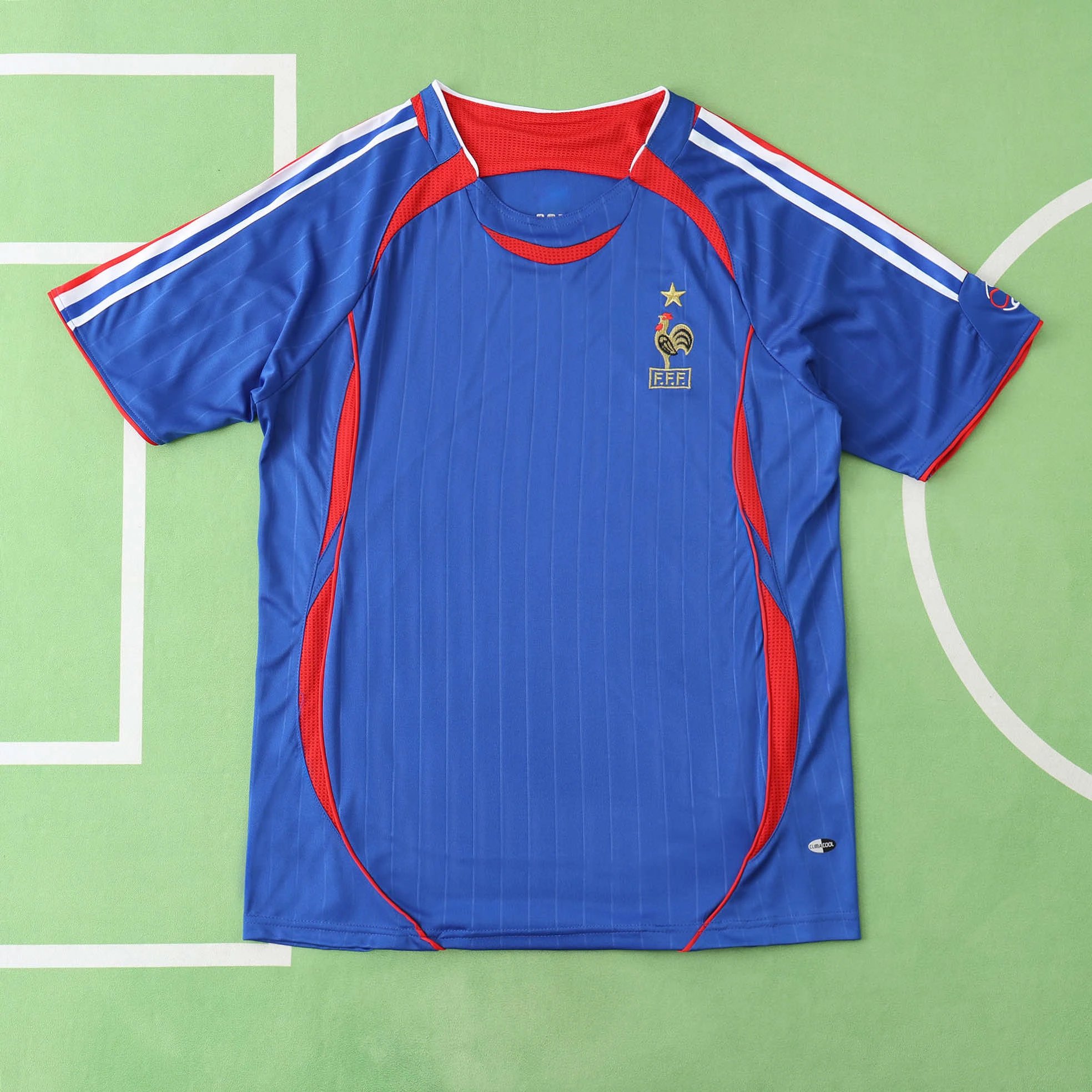 2006 France Home Jersey Thai Version (Custom info please note at checkout, messages not counted)