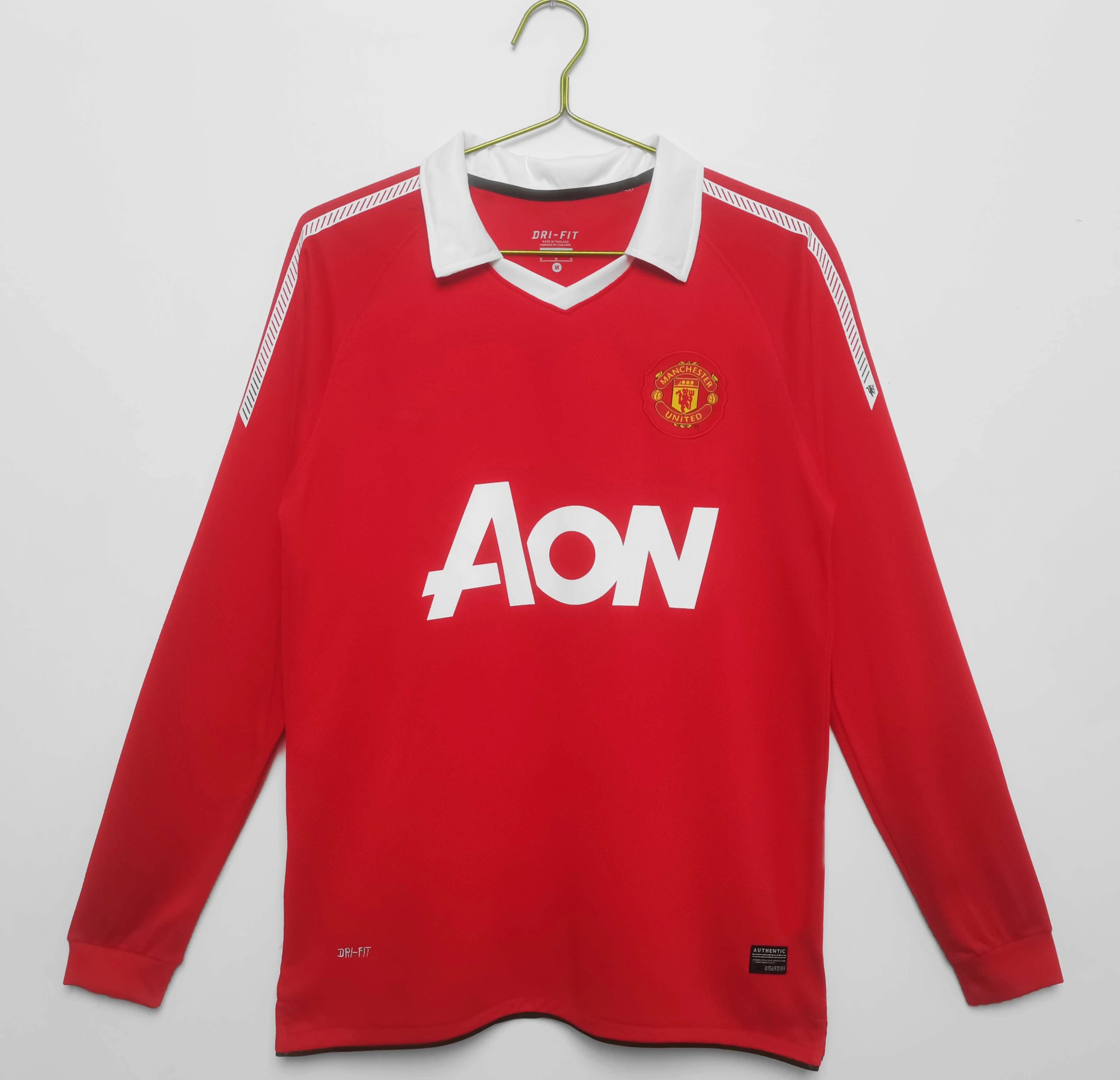 1011 Manchester United Home Long Sleeve Thai Version (Please leave customization info in order notes; messages will not be checked)