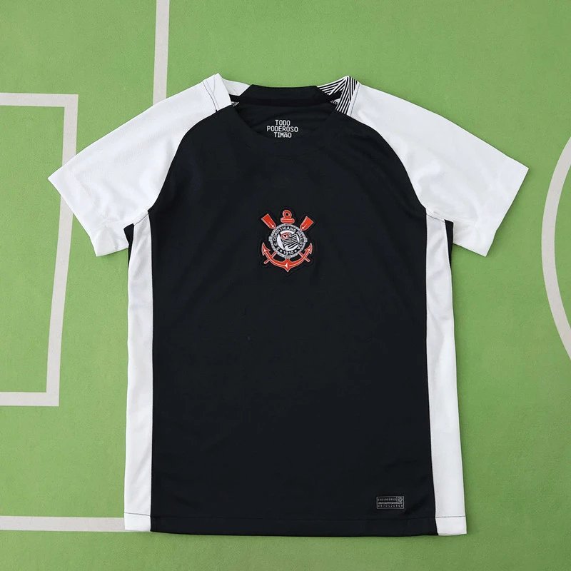 2526 Corinthians Away Black Women's Jersey (Please note customization info when placing order, messages are not counted)