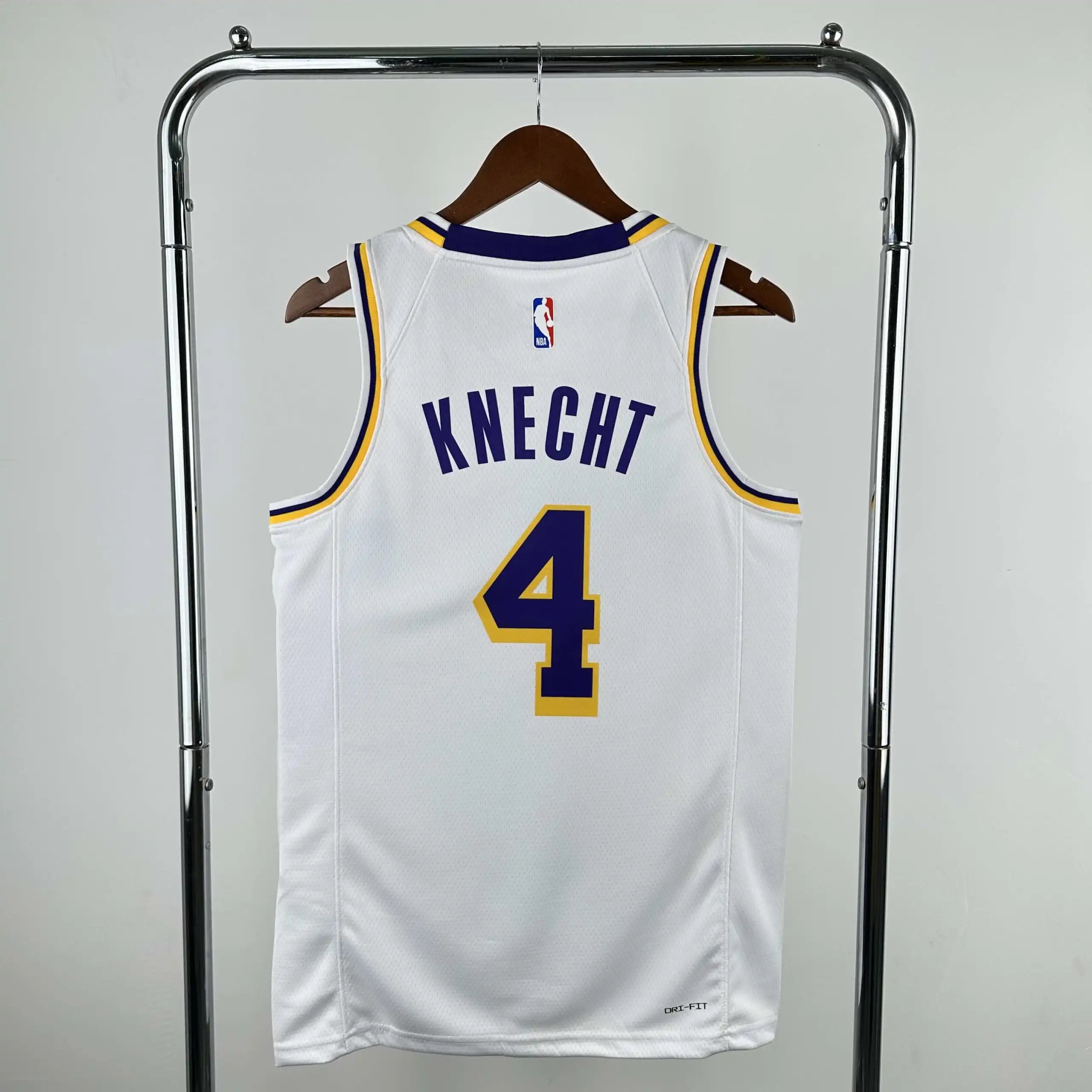 NBA L.A. Lakers #4 KNECHT (Custom: Please leave a note when placing the order, do not send private messages)