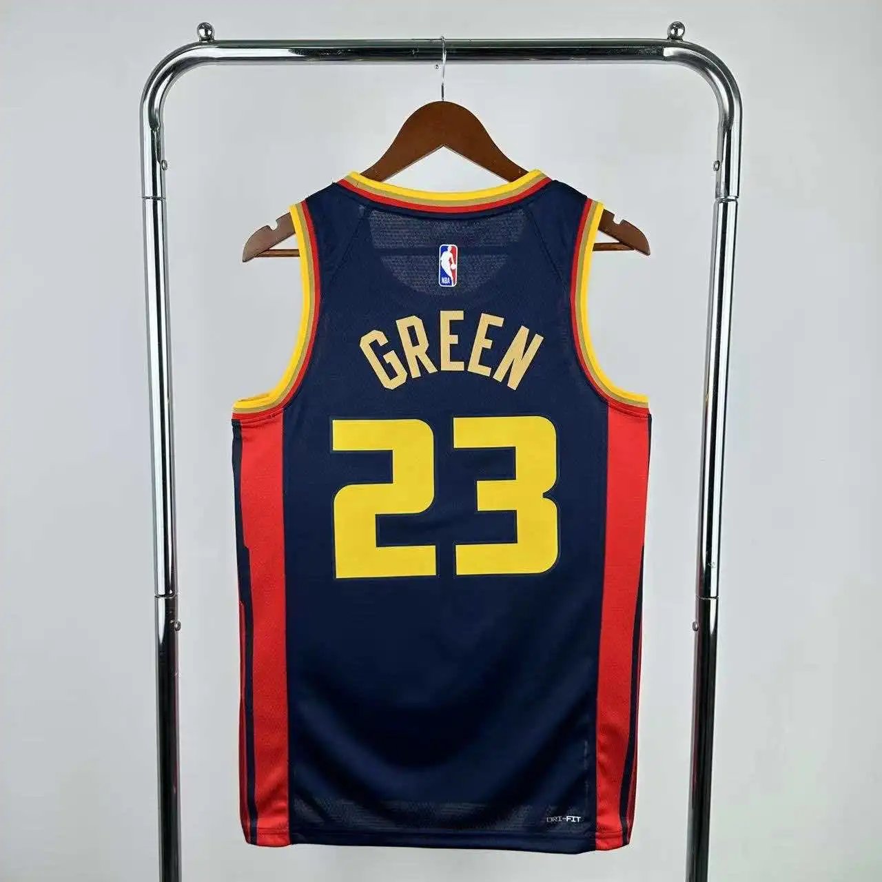 NBA Golden State Warriors 23# GREEN (For custom info, please leave a note when placing your order; sending a message does not count)