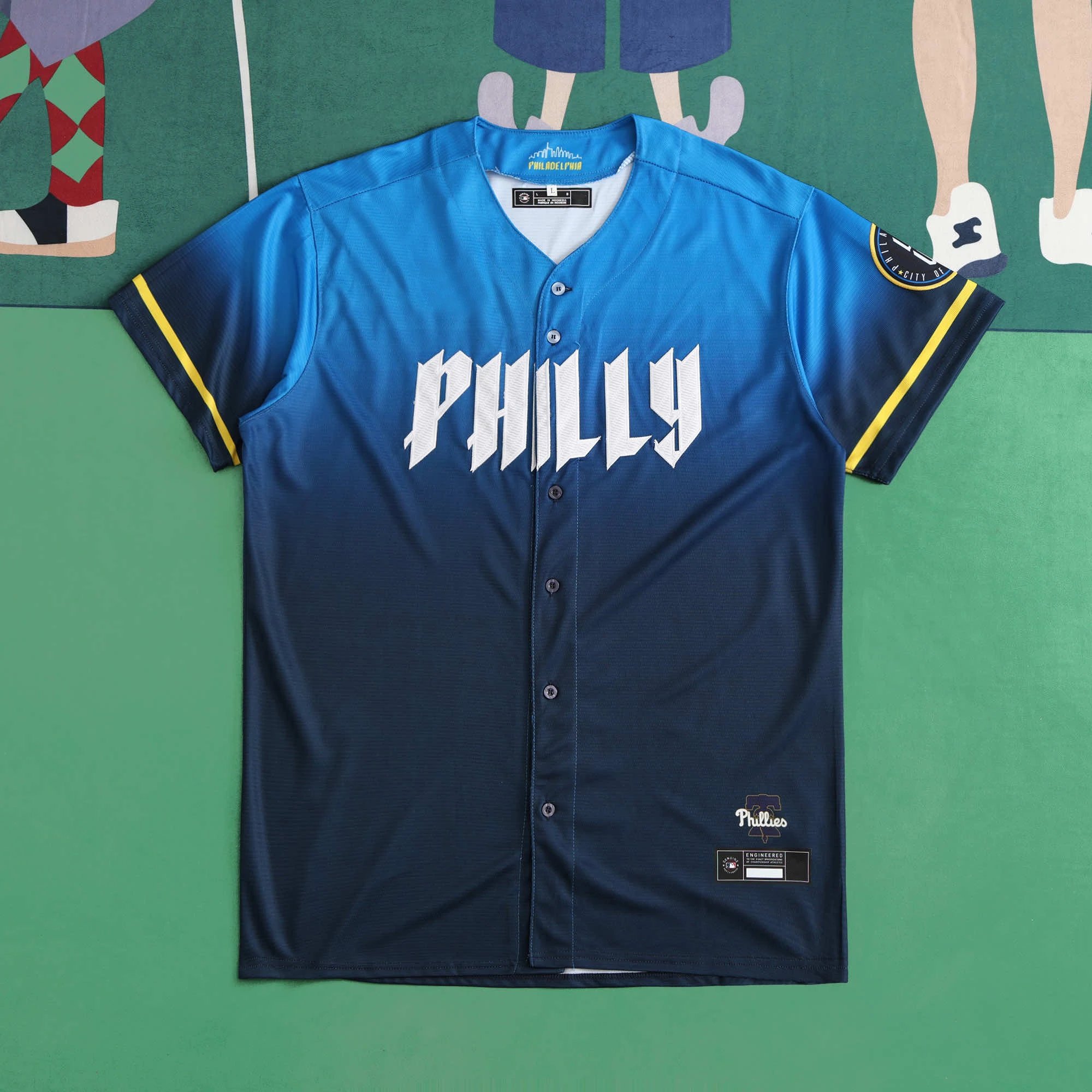 MLB Philadelphia Phillies 45NO (Please note customization info when placing order, messages do not count)