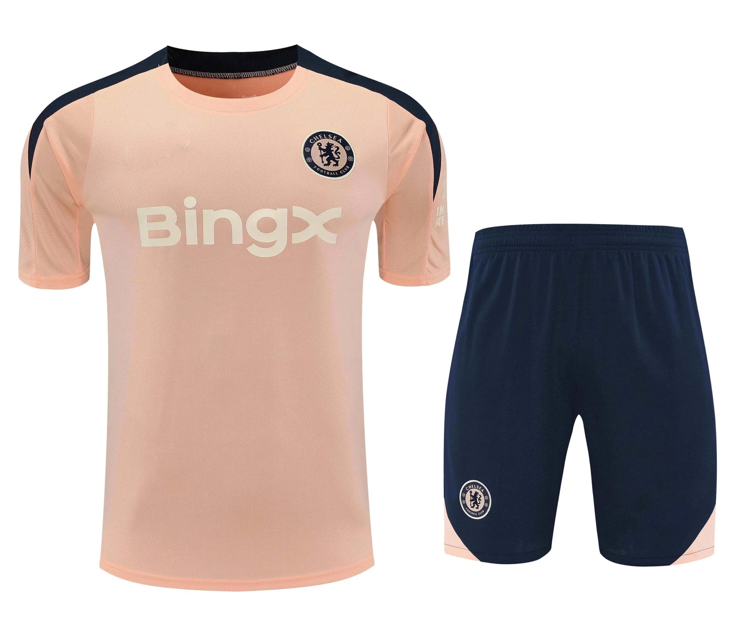 2526 Chelsea Apricot Training Kit Short Sleeve (For customization, please leave a note when placing your order; messages do not count)