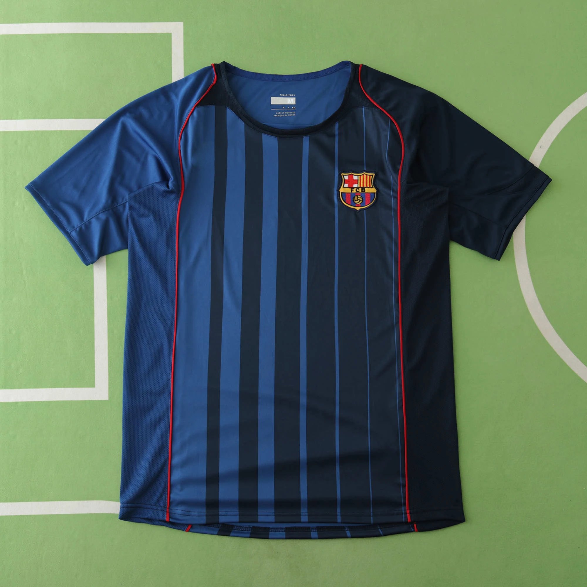 0405 Barcelona Away Dark Blue Thai Version (Please leave customization info in order notes; messages will not count)