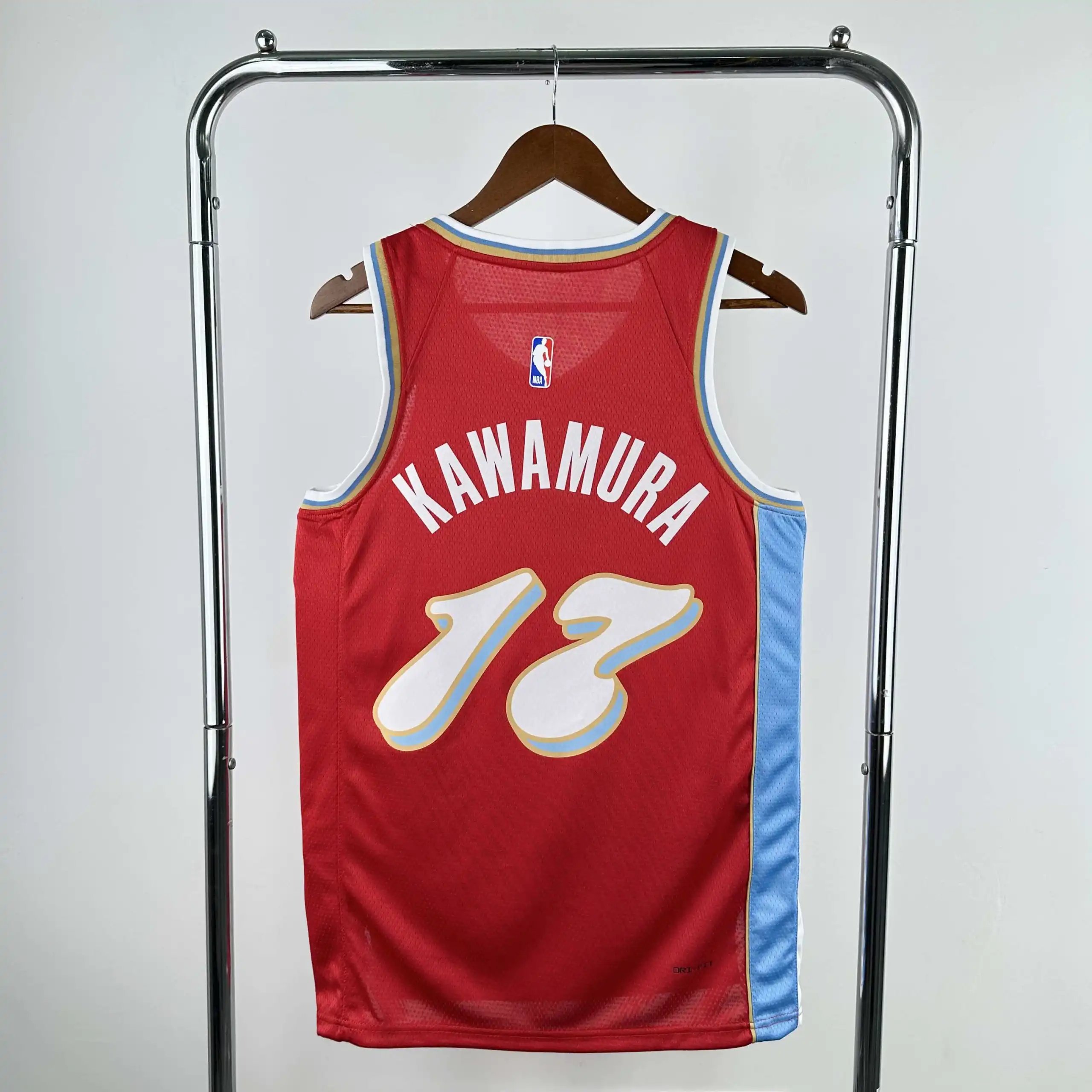 NBA Memphis Grizzlies 17# KAWAMURA (Please note customization info when placing order, messages are not counted)