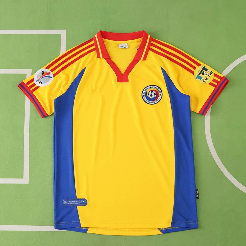 2000 Romania Home Thailand Version (Please note customization info when placing order, messages are not counted)