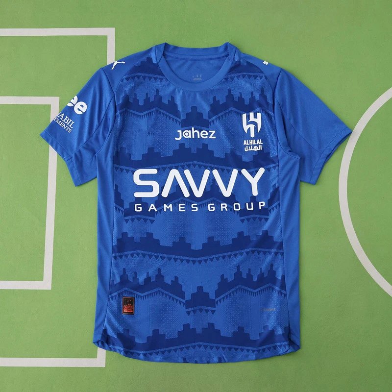 25/26 Al Hilal Home Player Version (Please note customization info in order remarks; messages will not count)