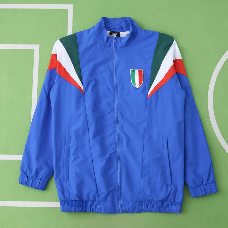 2425 Italy Blue Trench Coat (For customization, please leave a note when placing your order; messages are not counted)