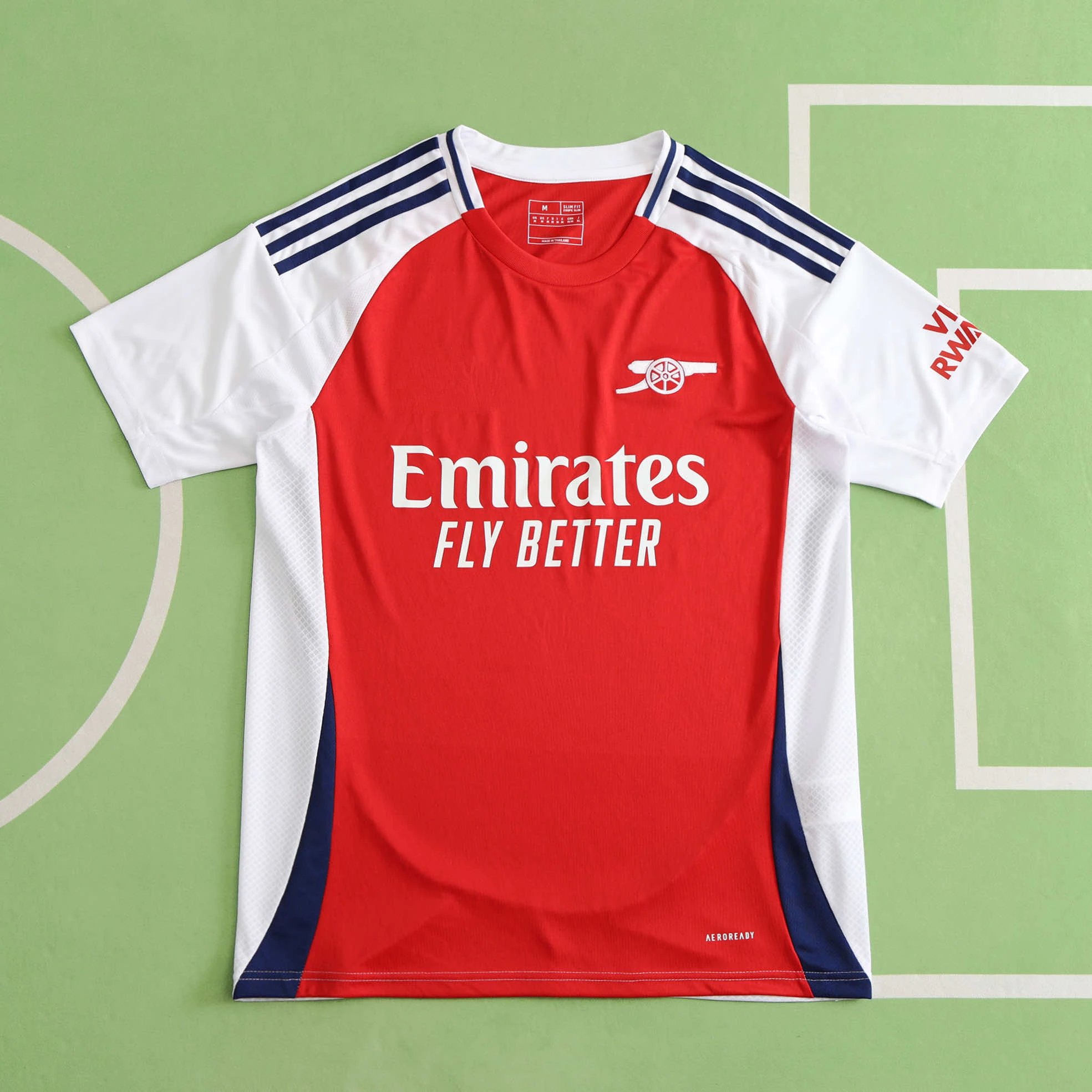 2425 Arsenal Home Thai Version (For customization, please leave a note when placing your order, do not send private messages)