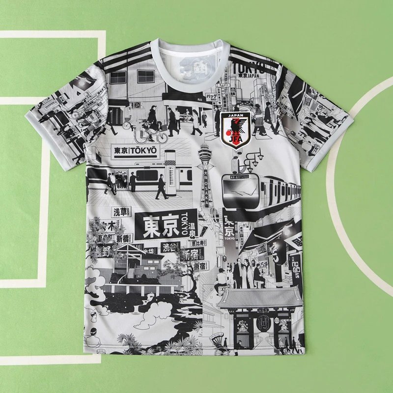 2425 Japan Tokyo Grey Thai Version (Please note customization info when placing order, messages are not counted)
