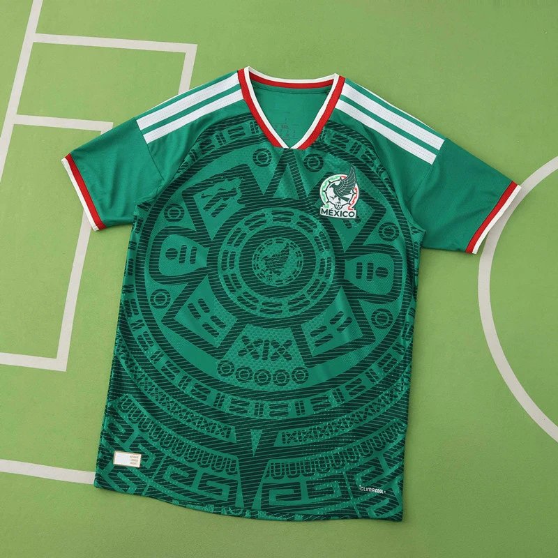 2026 Mexico Home Green Player Version (Please note customization information when placing your order, sending a message does not count)