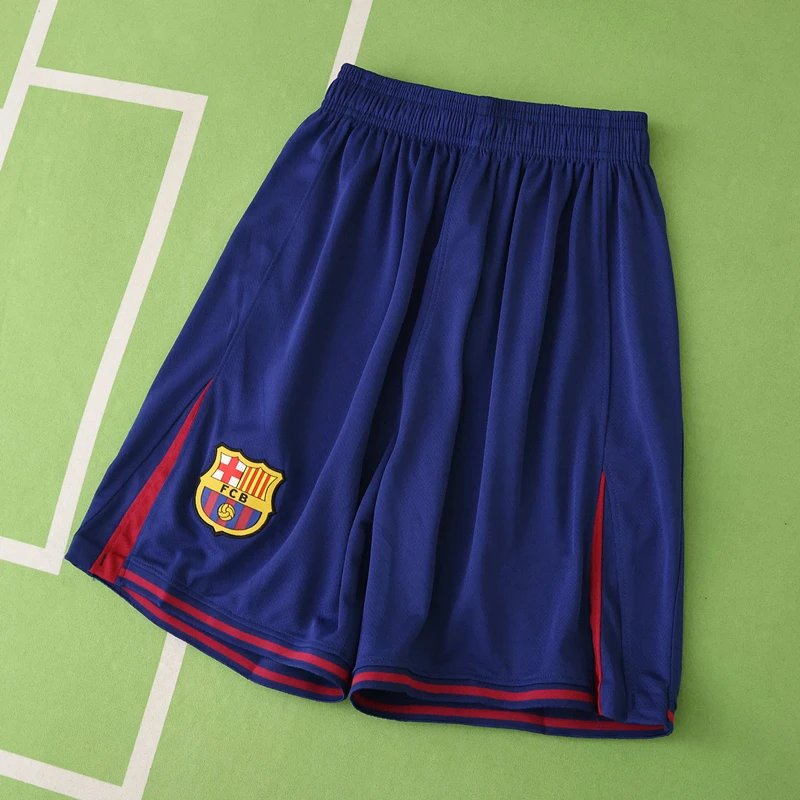 2526 Barcelona Home Dark Blue Shorts (Customization info must be noted in order remarks; messages do not count)