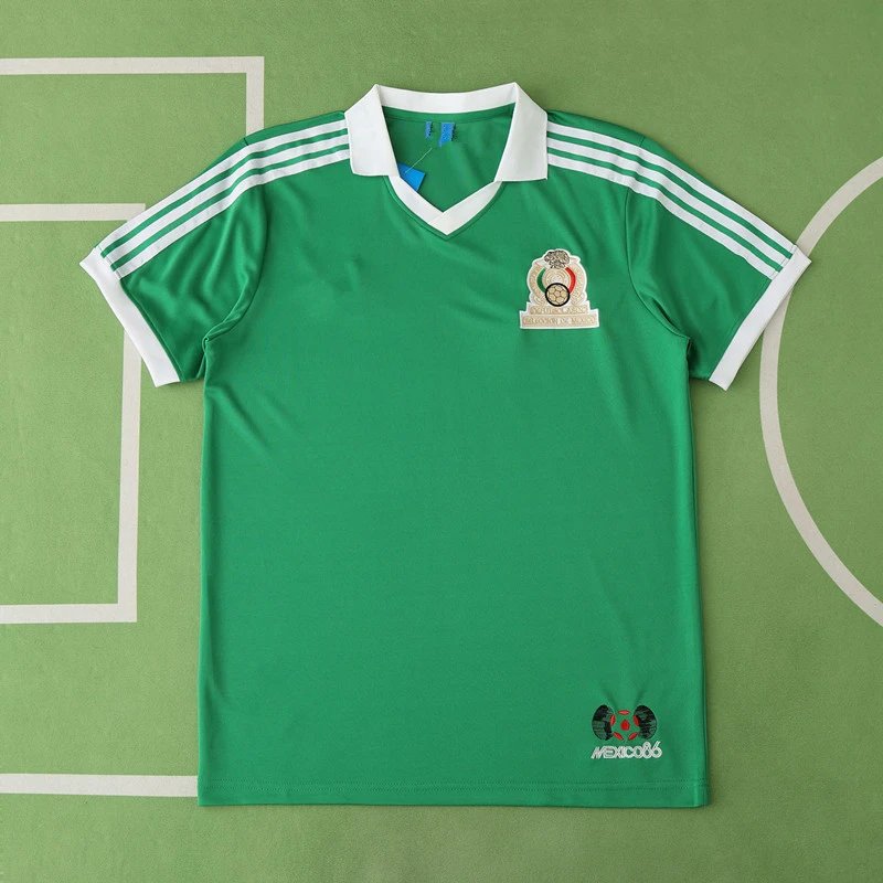1986 Mexico Home Thai Version (Please note customization info when placing order, messages will not count)