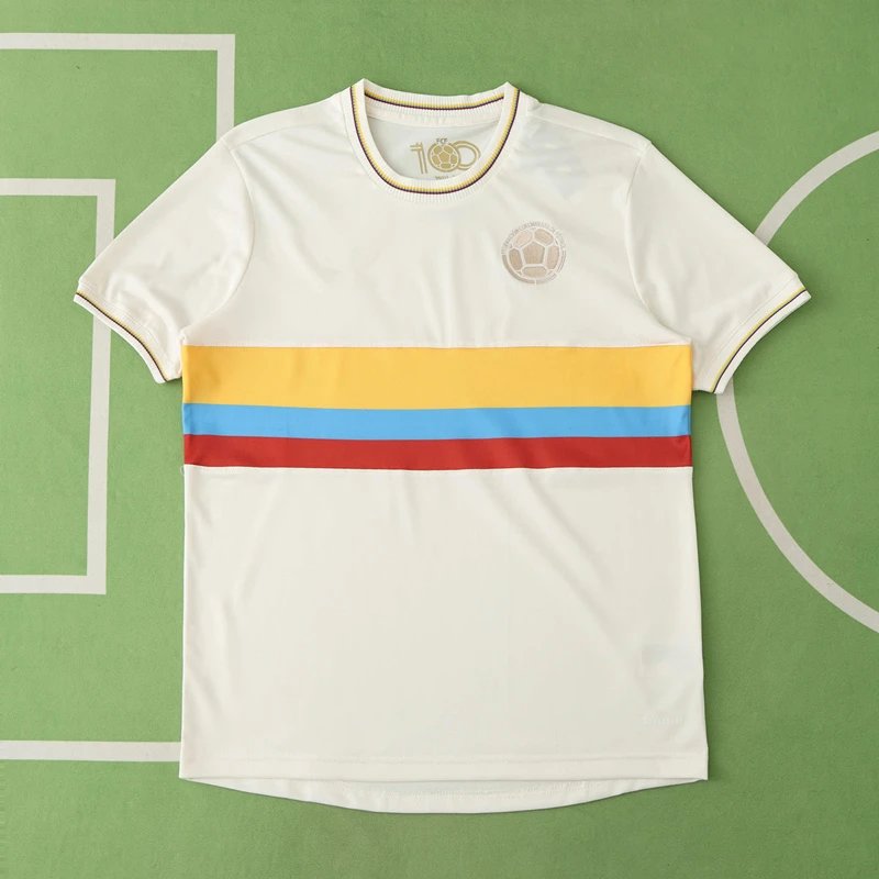 Columbia 100th Anniversary Beige T-Shirt (Customization: Please leave a note when ordering, do not send private messages)
