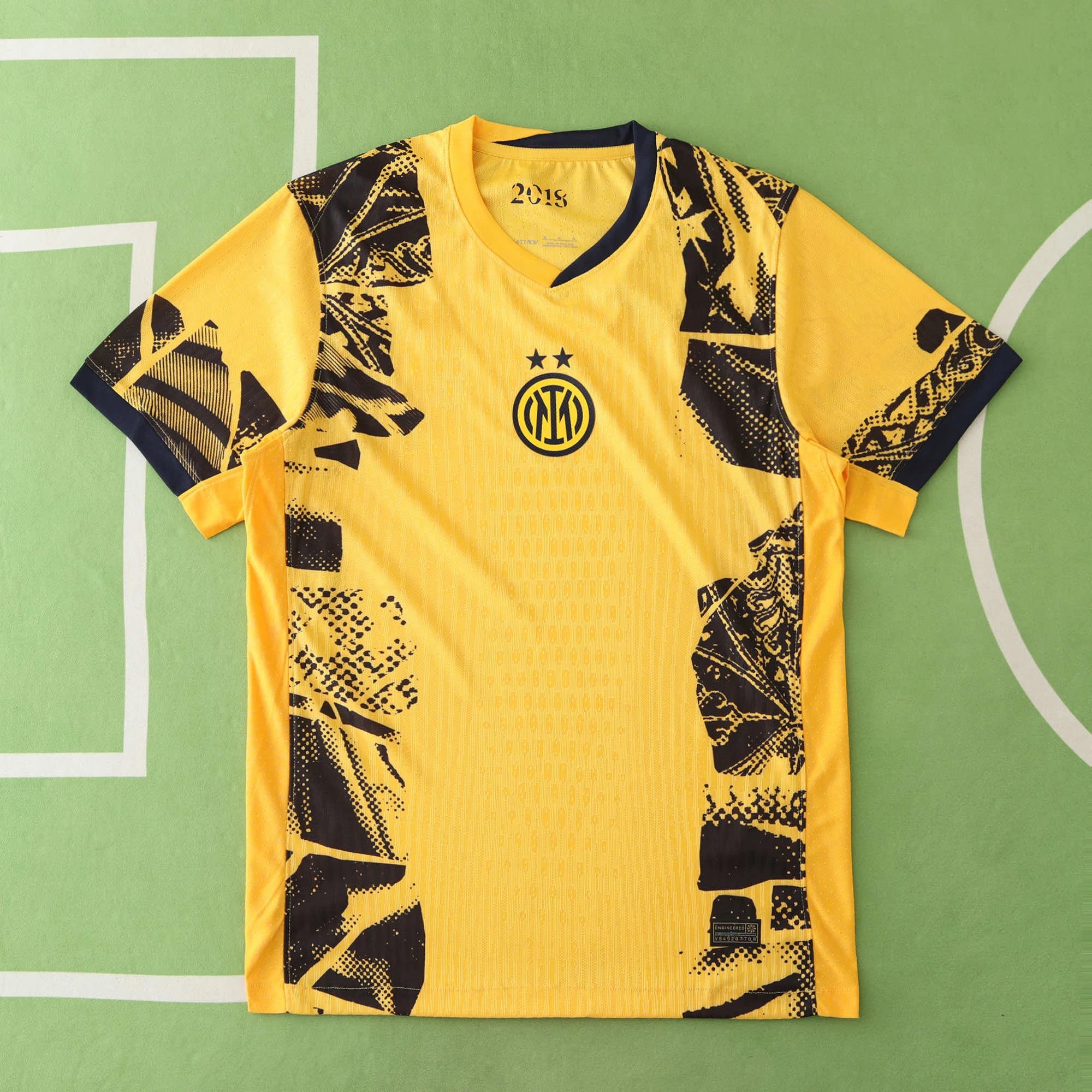24/25 Inter Milan Away Yellow Player Version (Please note customization info when placing order, messages are not counted)