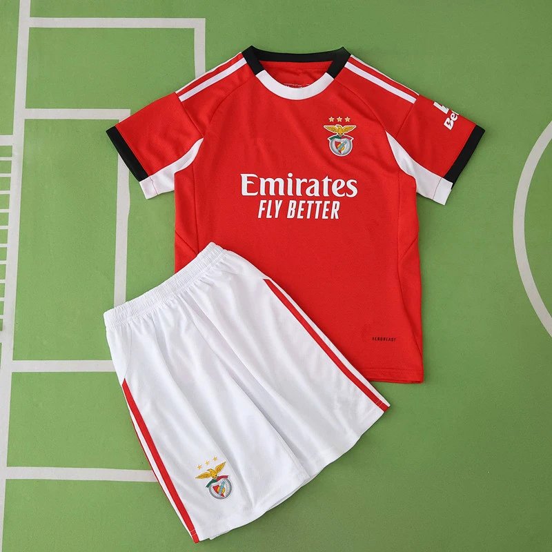 2526 Benfica Home Kids Kit (Please note customization info in order remarks, messages are not counted)