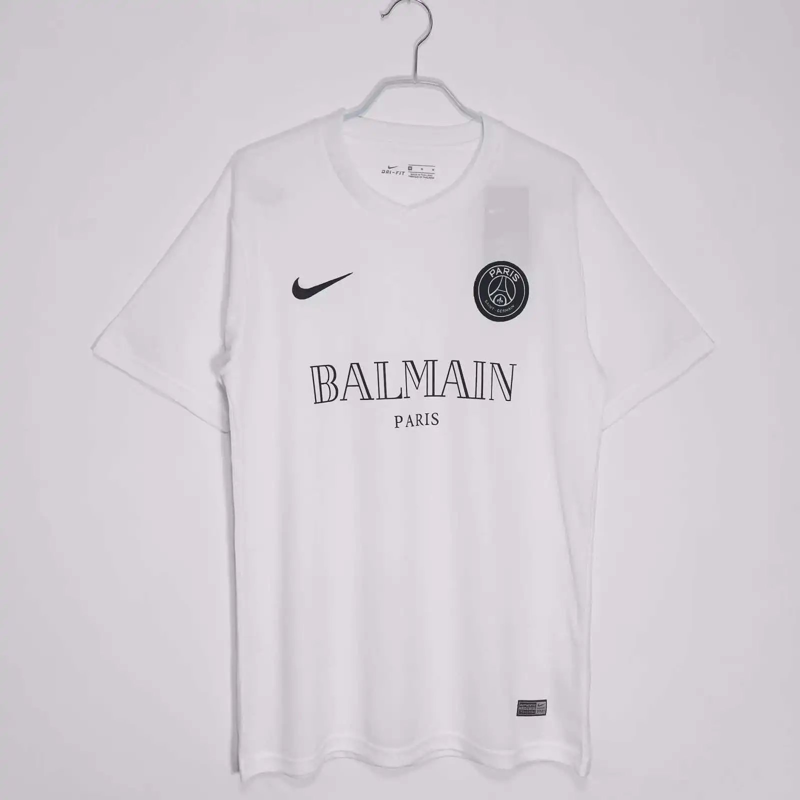 2020 Paris White Training Jersey Thai Version (Please leave customization details in order notes; messages are not monitored)