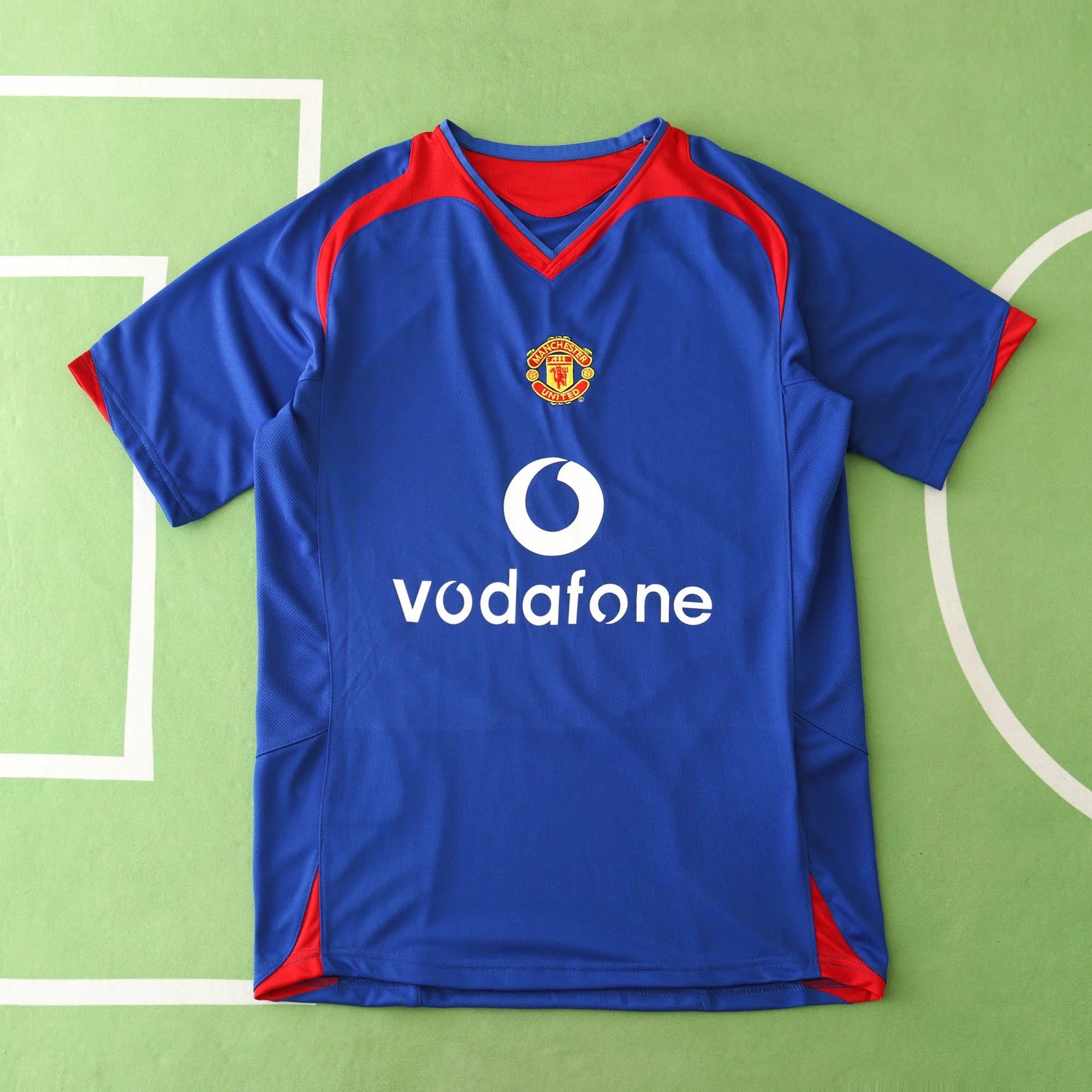 0506 Manchester United Away Blue Thailand Version (Please note customization info when placing order; messages are not accepted)