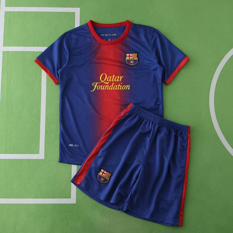 1213 Barcelona Home Kids Kit (Please note customization info when placing order; messages are not counted)