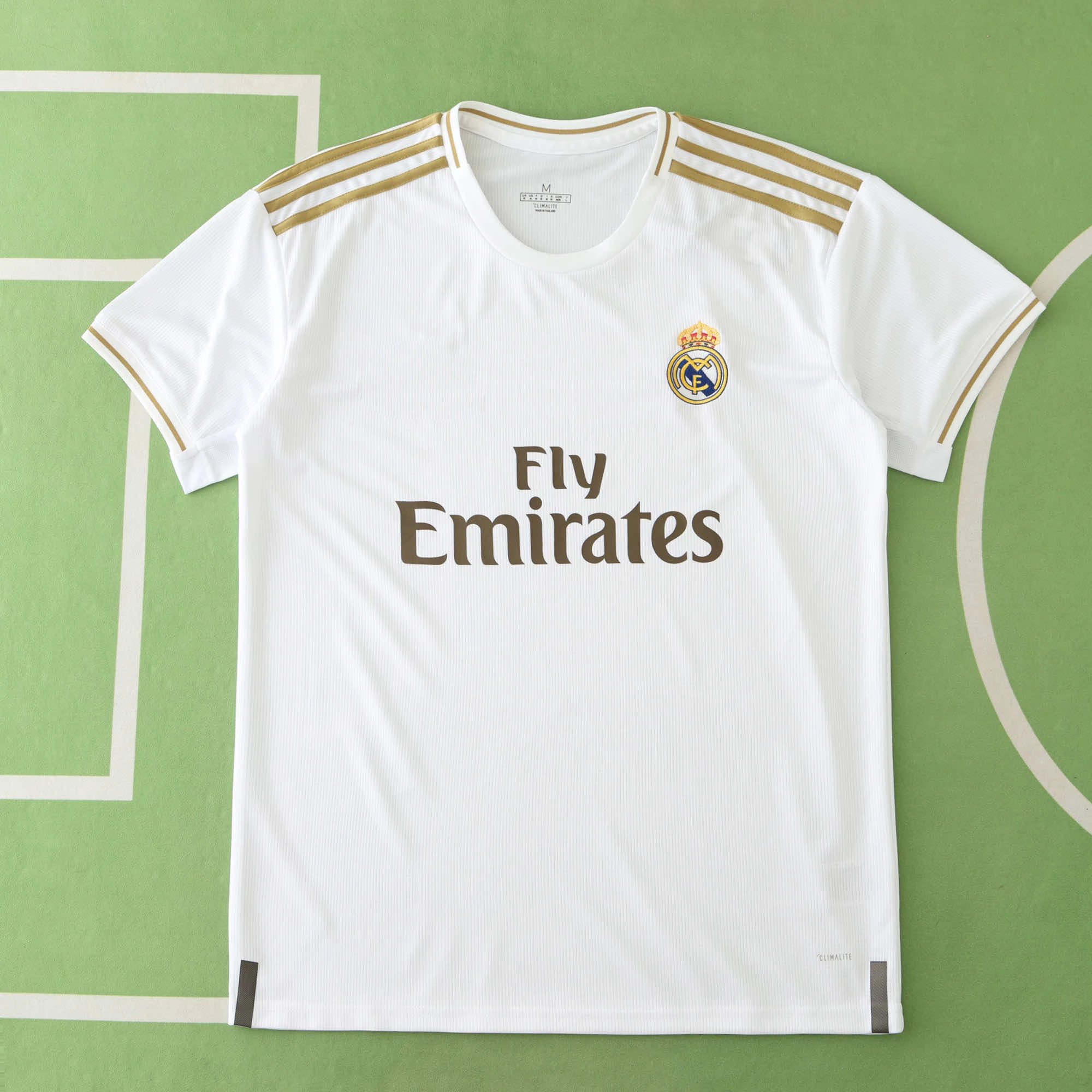 1920 Real Madrid Home Jersey Thai Version (Please leave a note with your order for customization; do not send private messages)