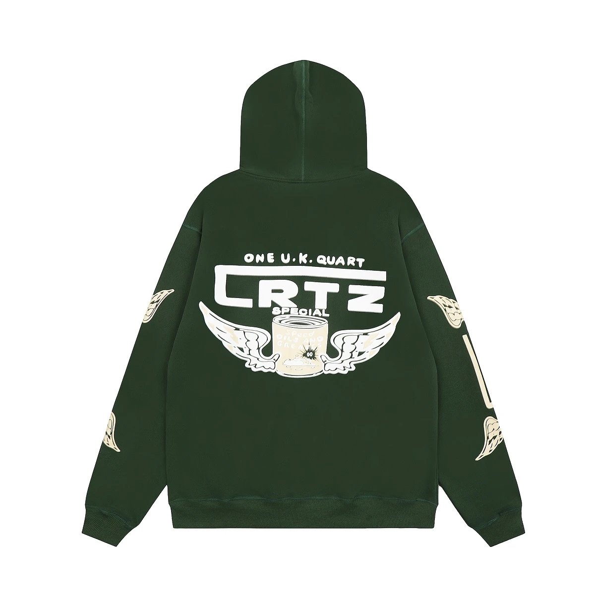 Corteiz Zip-Up Hoodie Light Gray - 13