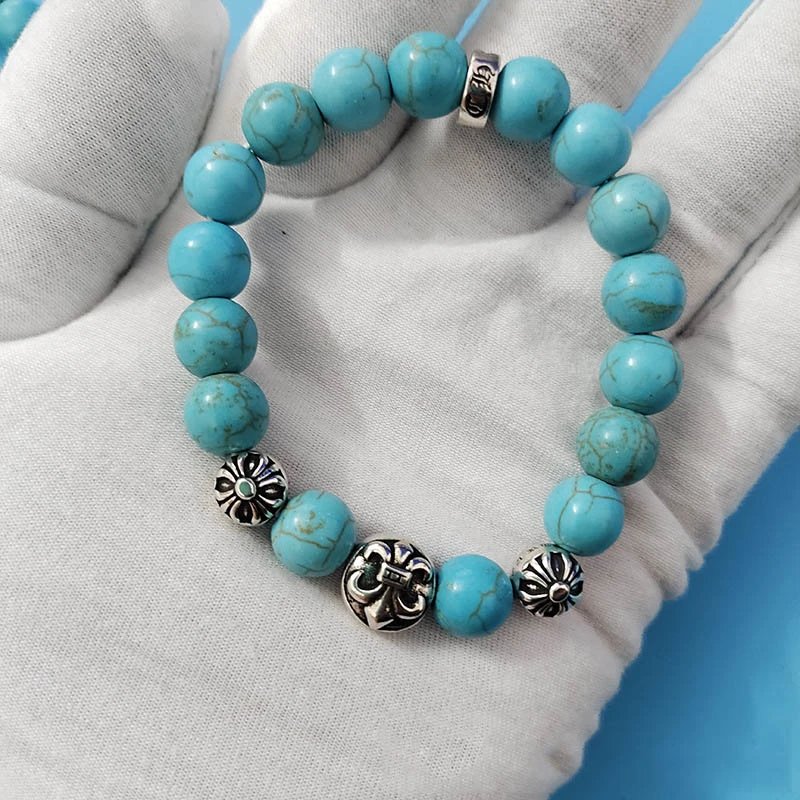 Chrome Hearts Thick Bracelet With Cross — S38 colorway — USFans Spreadsheet photo