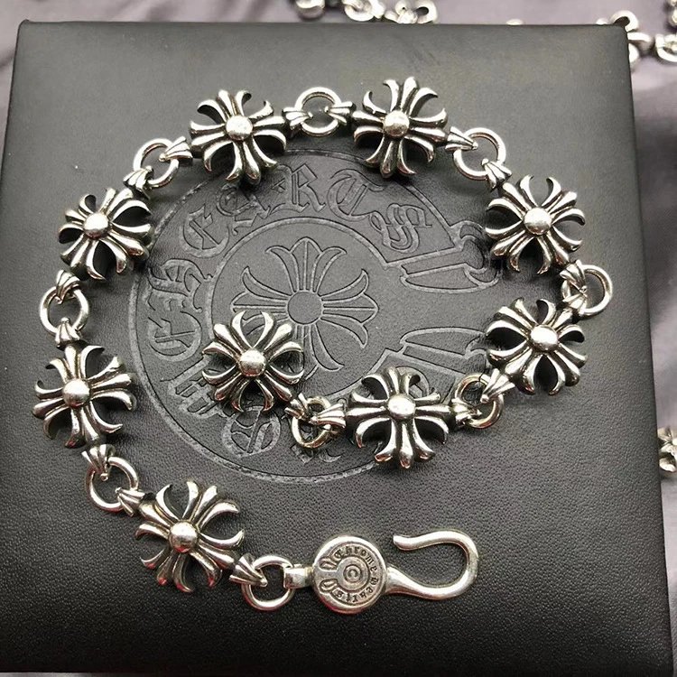 Chrome Hearts Thick Bracelet With Cross — S19 colorway — USFans Spreadsheet photo