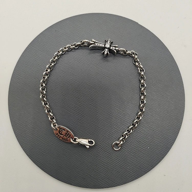 Chrome Hearts Thick Bracelet With Cross — S28 colorway — USFans Spreadsheet photo