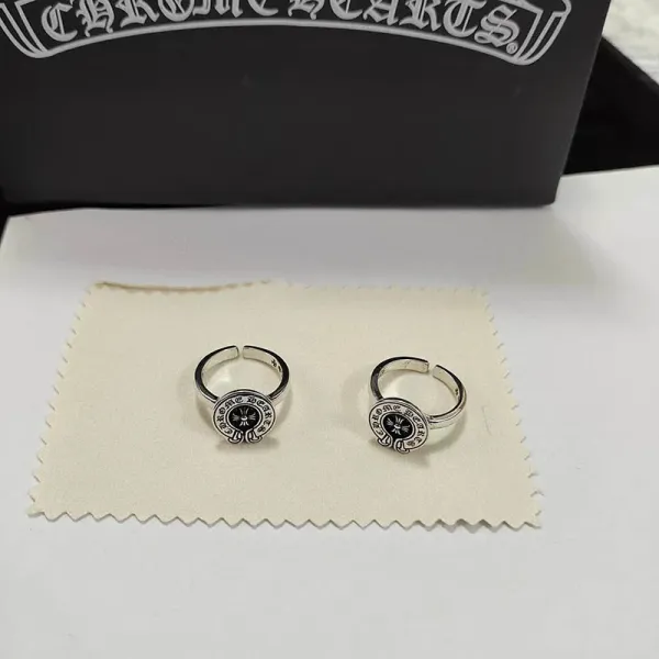 Chrome Hearts Cross Motif Adjustable Ring Silver Jewelry - 1