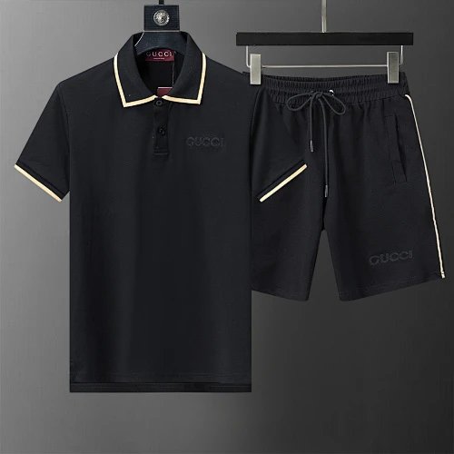 Gucci Matching Sets Short-Sleeve Top and Drawstring Shorts Set image 14