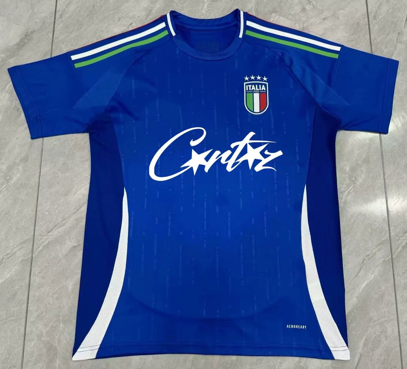 Adidas Football Jerseys Short-Sleeve Jersey — 2425 Italian Main
