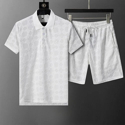 Gucci Matching Sets Short-Sleeve Top and Drawstring Shorts Set — 26