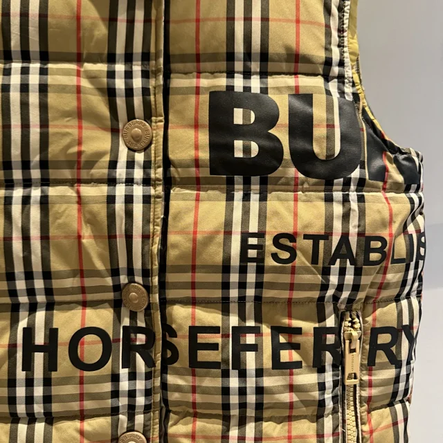 Burberry Down Jackets Hooded Puffer Jacket with Check Lining product detail image 4