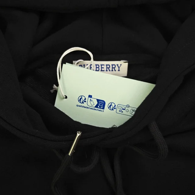 Burberry Hooded sweatshirts with logo patch or embroidered equestrian motif product detail image 58