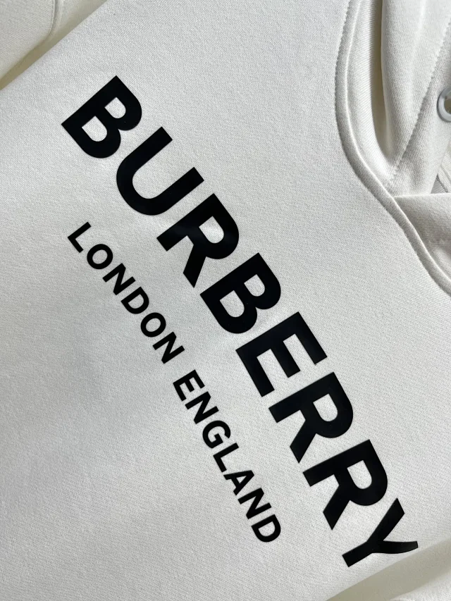 Burberry Hooded sweatshirts with logo patch or embroidered equestrian motif product detail image 49