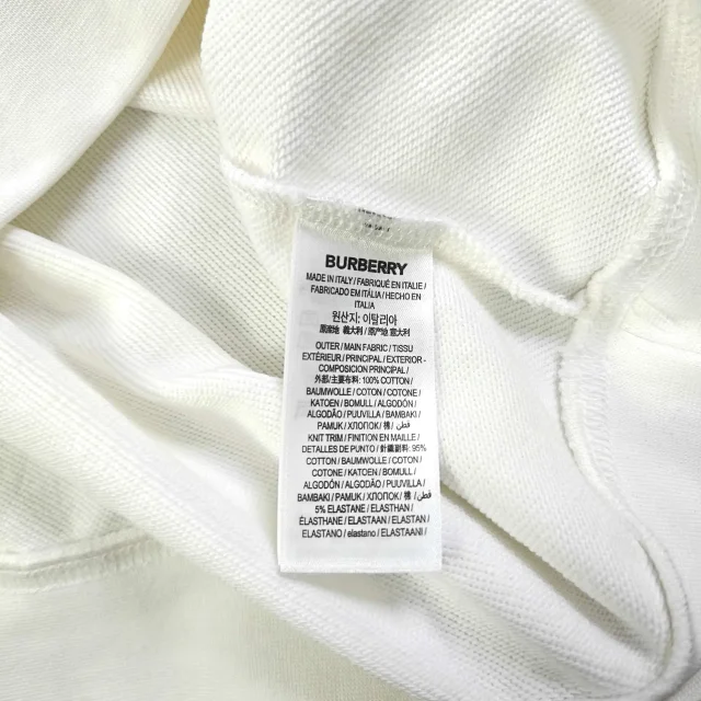 Burberry Hooded sweatshirts with logo patch or embroidered equestrian motif product detail image 71