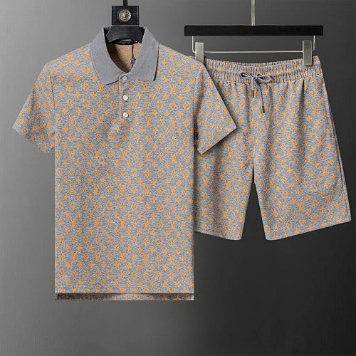Gucci Matching Sets Short-Sleeve Top and Drawstring Shorts Set — 28
