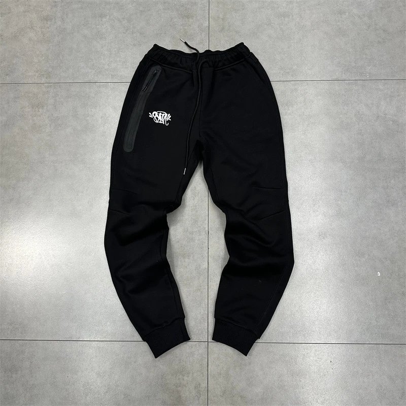 Synthetic Hooded Jacket Black Gray White Streetwear