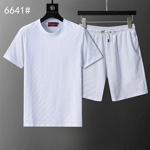 Gucci Matching Sets Short-Sleeve Top and Drawstring Shorts Set — 10