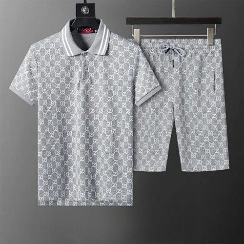 Gucci Matching Sets Short-Sleeve Top and Drawstring Shorts Set image 3