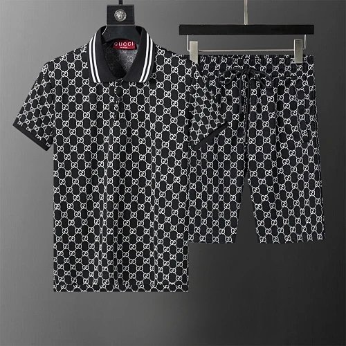 Gucci Matching Sets Short-Sleeve Top and Drawstring Shorts Set image 4