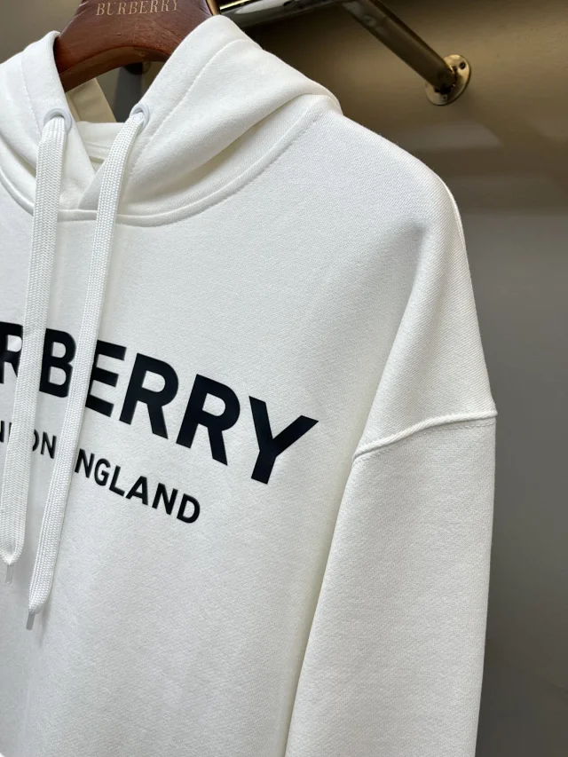 Burberry Hooded sweatshirts with logo patch or embroidered equestrian motif product detail image 48