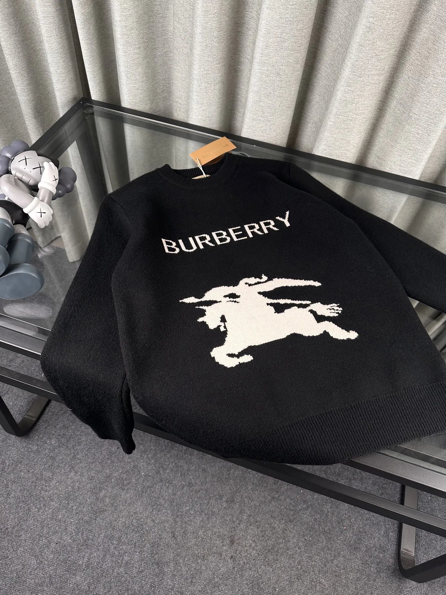 Burberry Hooded sweatshirts with logo patch or embroidered equestrian motif image 14