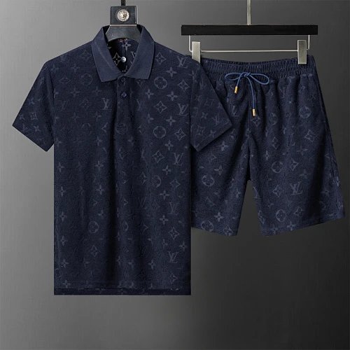 Gucci Matching Sets Short-Sleeve Top and Drawstring Shorts Set — 19