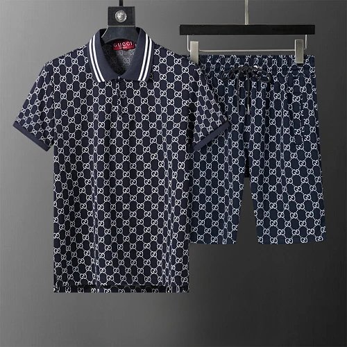 Gucci Matching Sets Short-Sleeve Top and Drawstring Shorts Set image 2