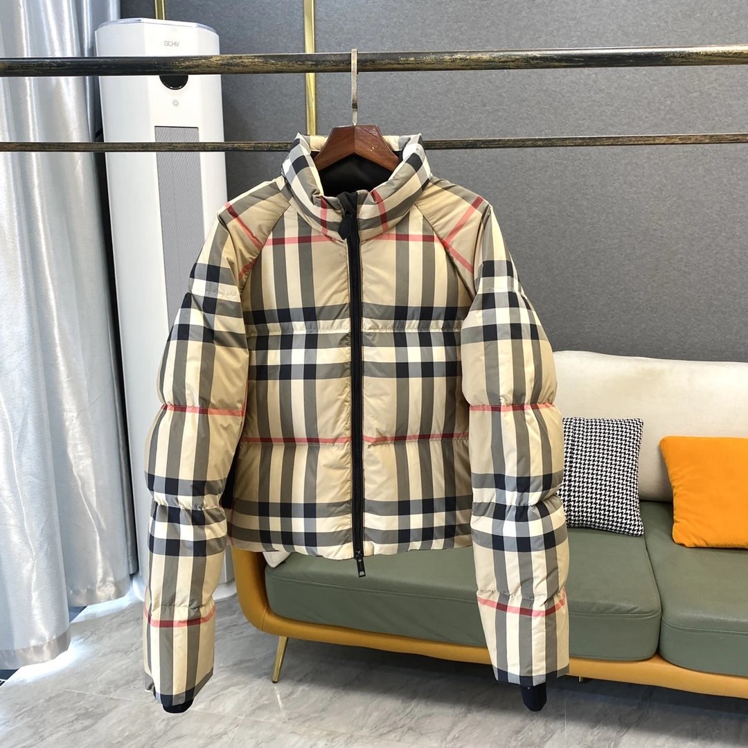 Burberry Down Jackets Hooded Puffer Jacket with Check Lining image 4