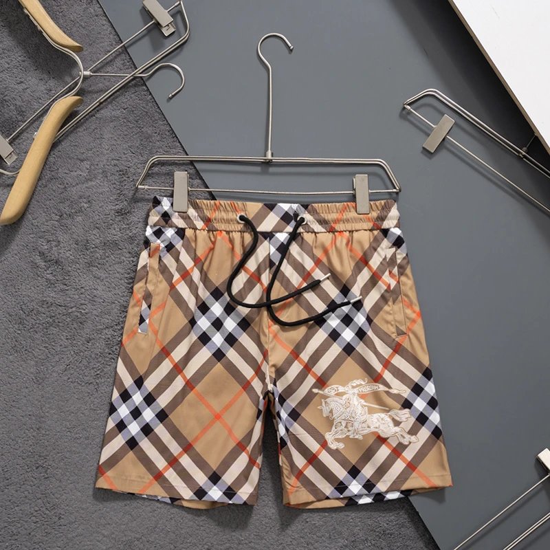 Burberry Shorts Drawstring patterned — a