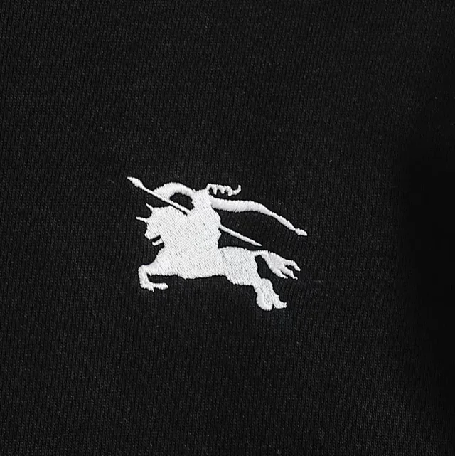 Burberry Hooded sweatshirts with logo patch or embroidered equestrian motif product detail image 36