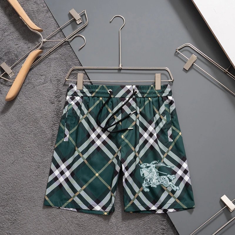 Burberry Shorts Drawstring patterned — v