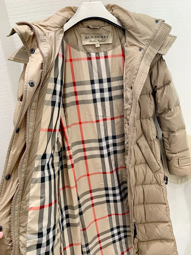 Burberry Down Jackets Hooded Puffer Jacket with Check Lining product detail image 88